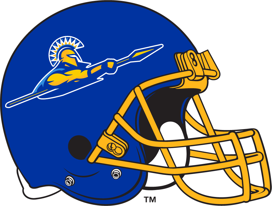 San Jose State Spartans 2010-2014 Helmet Logo DIY iron on transfer (heat transfer)